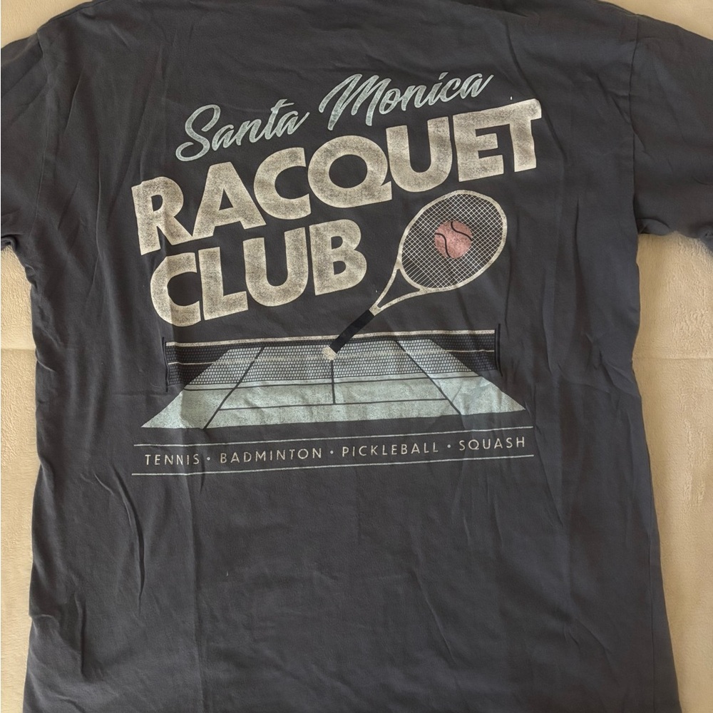 Hollister Woman’s Navy Racquet Club Graphic Tee - Picture 2 of 3